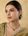Ashviniya Zircon Necklace Set