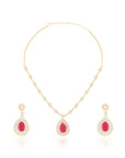 Trinvi Zircon Necklace Set