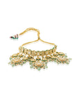 Kundan Polki Gold Necklace Set