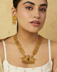 Simra Temple Necklace Set
