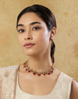 Enusha Temple Necklace Set