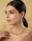 Pramyaa Temple Necklace Set
