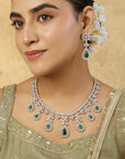 Eshal Zircon Necklace Set