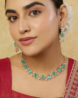 Izzah Zircon Necklace Set