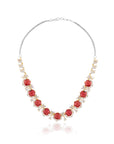 Ariba Zircon Necklace Set