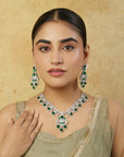 Aiza Zircon Necklace Set