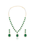 Ishleena Zircon Necklace Set