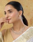 Kuhoor Zircon Necklace Set