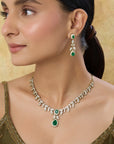 Durbi Zircon Necklace Set
