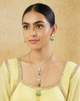 Kundan Gold Layered Necklace Set