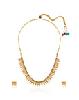 Temple Gold Statement Necklace Set
