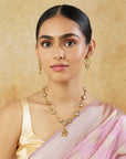 Mali Temple Gold Necklace Set