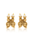 Pearl Temple Gold Necklace Set