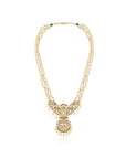 Statement Temple Gold Necklace Set
