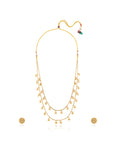 Temple Layered Gold Necklace Set