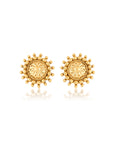 Gaya Temple Gold Necklace Set