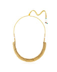 Coin Temple Gold Necklace Set