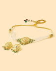 Pearl Jadau Choker Necklace Set