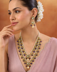 Kundan Two Layer Necklace Set