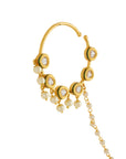 Rivaaz Kundan Nose Ring
