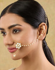 Ira Kundan Nose Ring