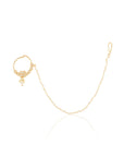 Nathni Kundan Gold Nose Ring