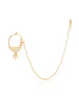 Nathni Kundan Gold Nose Ring