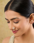 Meghna Kundan Nose Ring