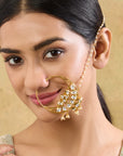 Saanvi Kundan Nose Ring