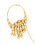 Saanvi Kundan Nose Ring