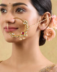Tara Kundan Nose Ring