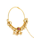 Tara Kundan Nose Ring