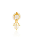 Small Kundan Gold Nose Ring