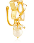 Leela Kundan Nose Ring