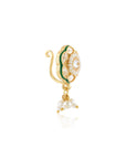 Pearl Temple Gold Nose Ring