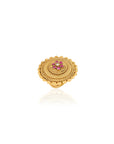Temple Wheel Statement Ring