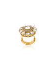 Festive Kundan Gold Statement Ring