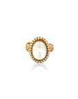 Nagina Statement Kundan Ring