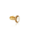 Nagina Statement Kundan Ring