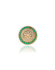 Vrinda Statement Kundan Polki Ring
