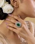 Zufi Zircon Statement Ring