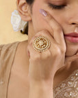Mohur Jadau Ring