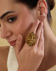 Rukhmee Temple Ring