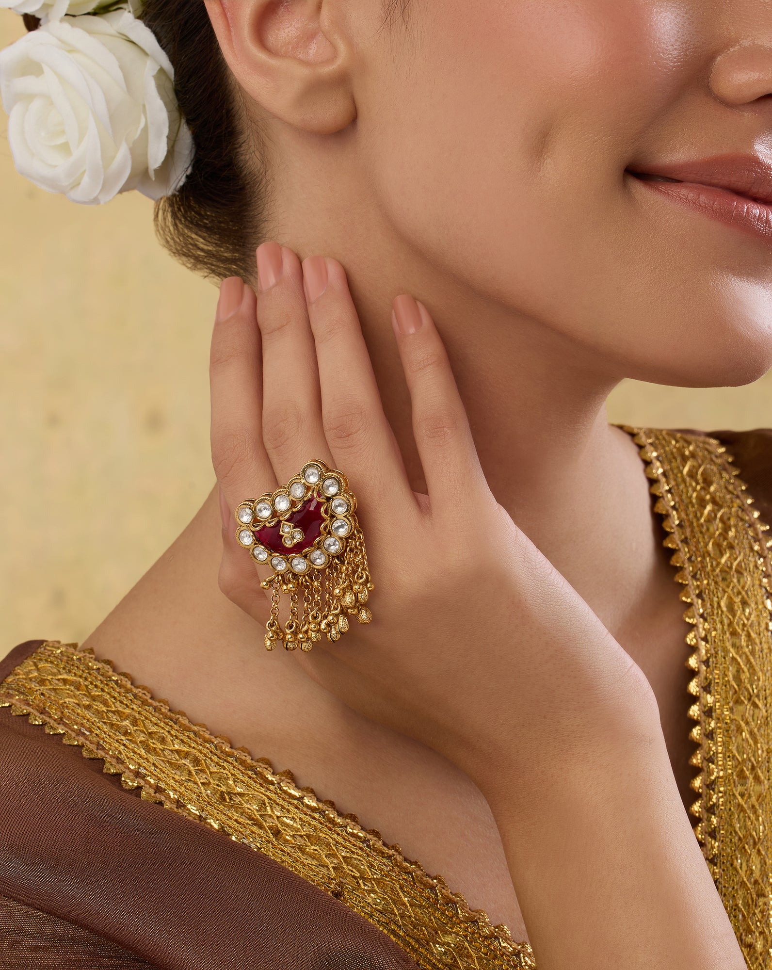 Simmin Temple Ring