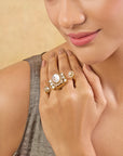 Roshini Kundan Ring