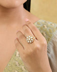 Alankara Kundan Polki Ring