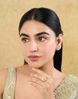 Alankara Kundan Polki Ring