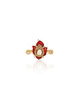 Kanavi Kundan Polki Ring