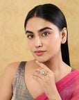 Pachira Kundan Polki Ring