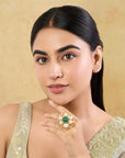 Riyasat Kundan Polki Ring